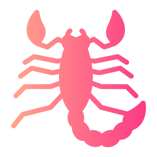 Scorpion Generic gradient fill icon