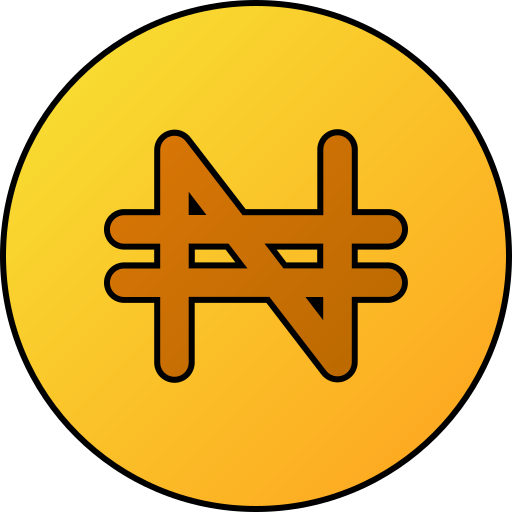 Naira Generic gradient lineal-color icon