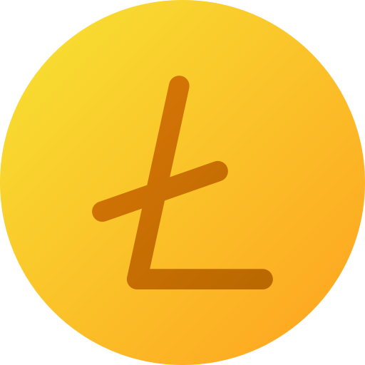 litecoin Generic gradient fill icon