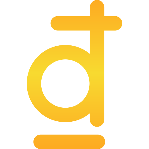 dong Generic gradient outline icoon