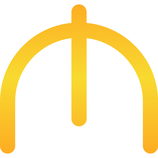 manat Generic gradient outline icon