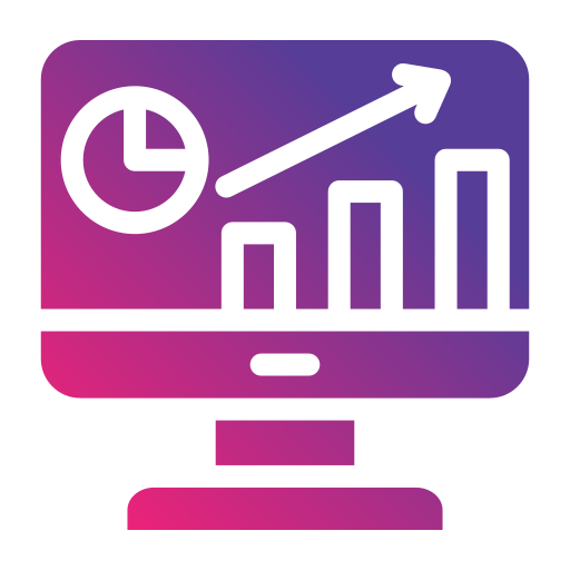 statistiques Generic gradient fill Icône