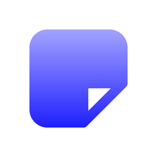 Sticky Generic gradient fill icon