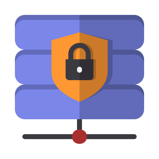 Server protection Generic color fill icon