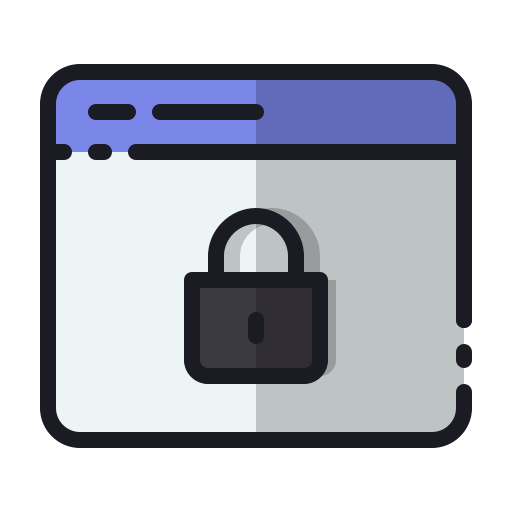 Browser security Generic color lineal-color icon
