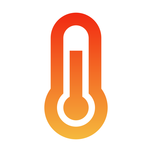 temperatura Generic gradient fill icona