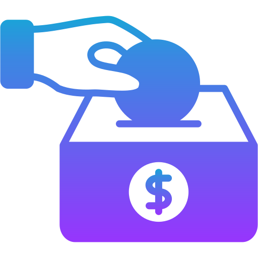 donaties Generic gradient fill icoon