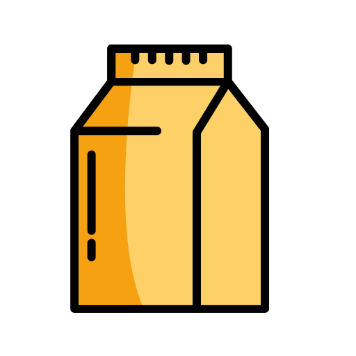paczka mleka Generic color lineal-color ikona