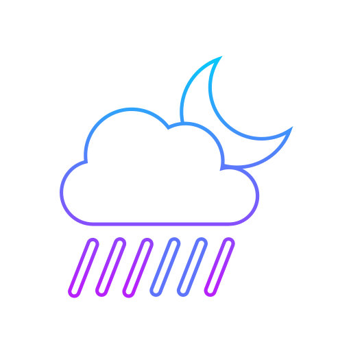 Cloud Generic gradient outline icon