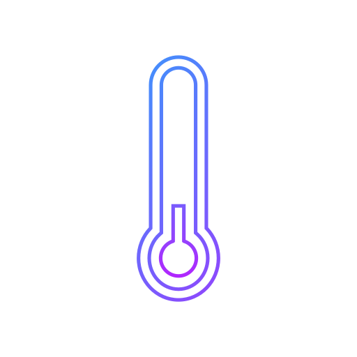 Temparature Generic gradient outline icon