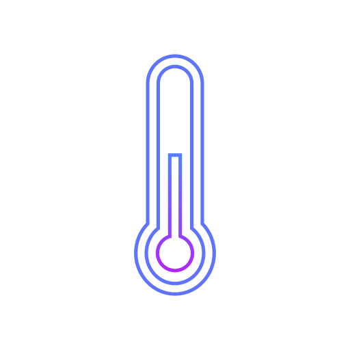 Temparature Generic gradient outline icon