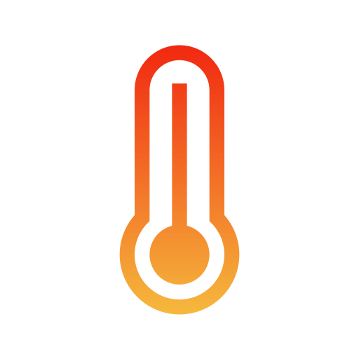 온도 Generic gradient outline icon
