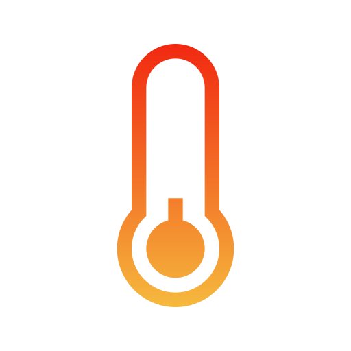 Temperature Generic gradient outline icon