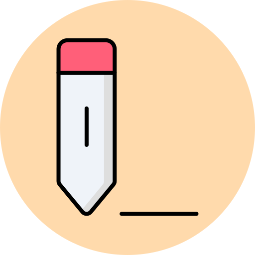 ołówek Generic color lineal-color ikona