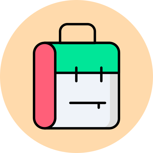 Школьная сумка Generic color lineal-color иконка