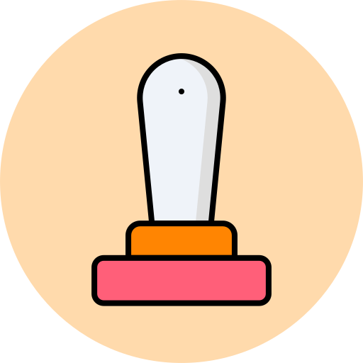 pieczęć Generic color lineal-color ikona