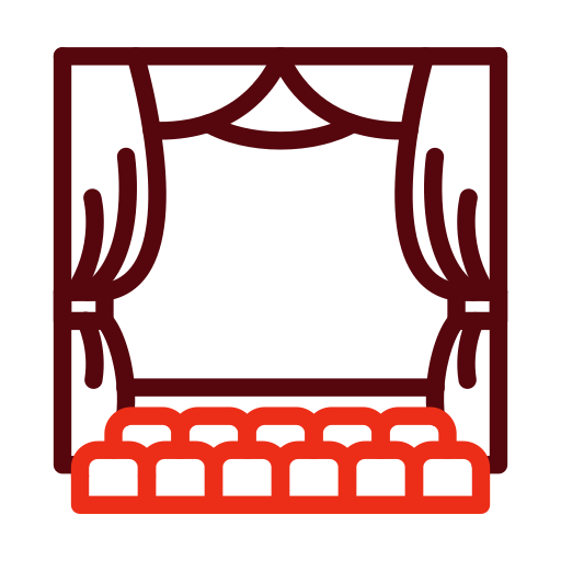 Theater Generic color outline icon