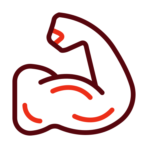 근육 Generic color outline icon