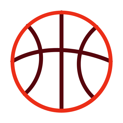 koszykówka Generic color outline ikona