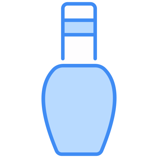 botella de esmalte de uñas Generic color lineal-color icono