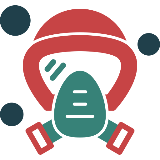 Safety mask Generic color fill icon