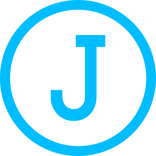 Letter j Generic color outline icon