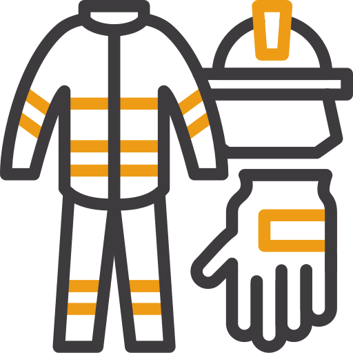 uniforme de bombero Generic color outline icono