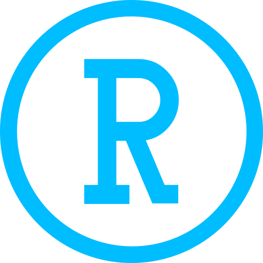 Letter r Generic color outline icon