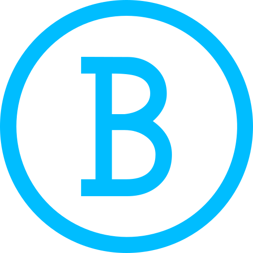 文字b Generic color outline icon