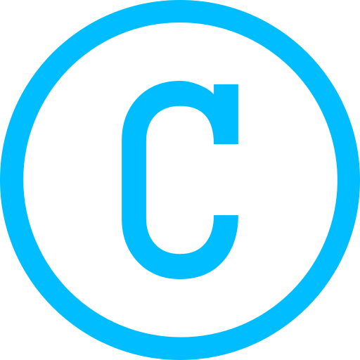文字c Generic color outline icon