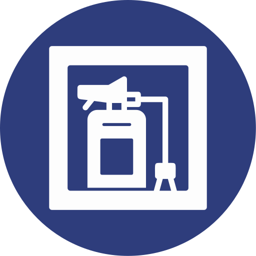 Fire extinguisher Generic color fill icon