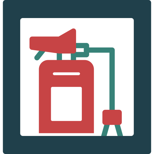 Fire extinguisher Generic color fill icon