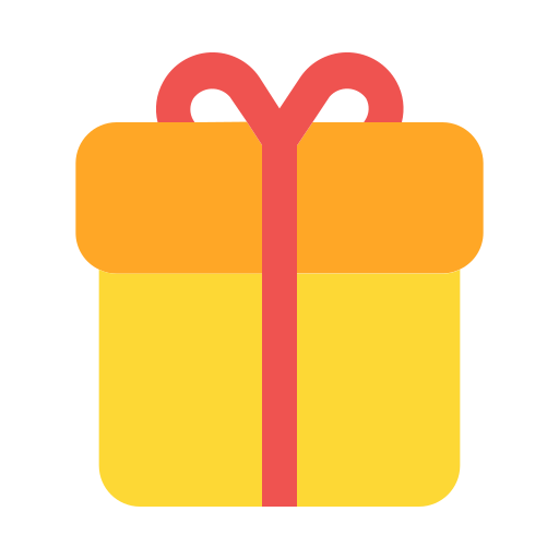 geschenkbox Generic color fill icon