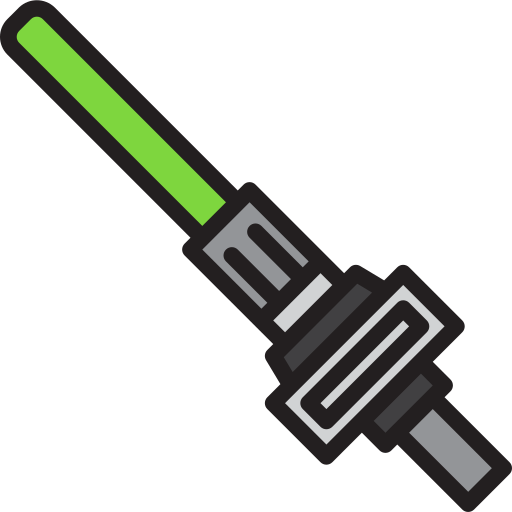 Lightsaber xnimrodx Lineal Color icon