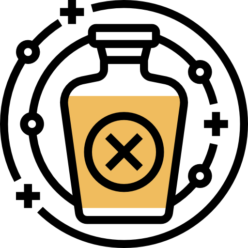 毒 Meticulous Yellow shadow icon