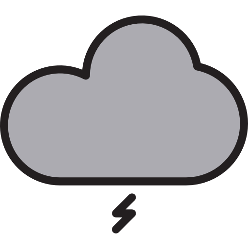 tormenta xnimrodx Lineal Color icono