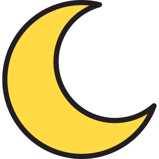 luna xnimrodx Lineal Color icono