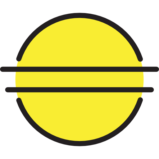 luna llena xnimrodx Lineal Color icono
