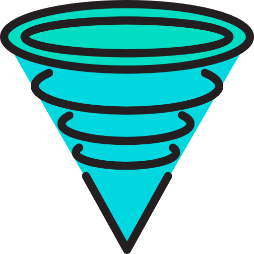 tornado xnimrodx Lineal Color icon