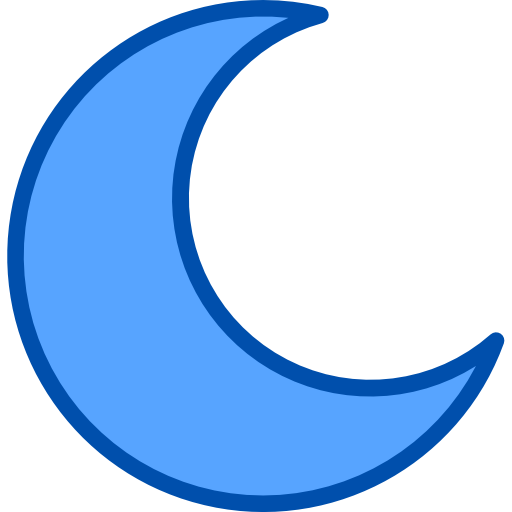 księżyc xnimrodx Blue ikona