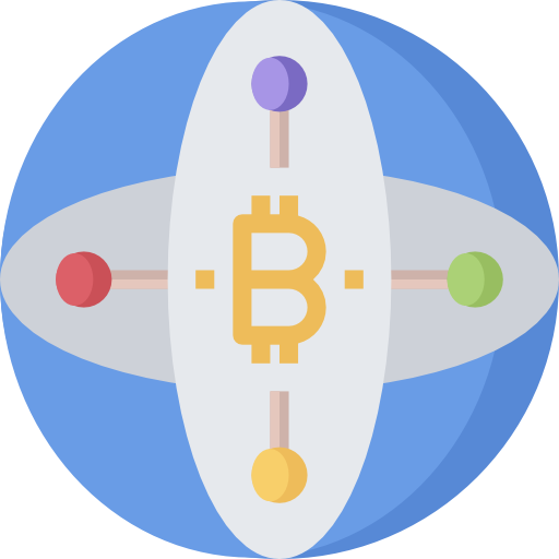 bitcoin Surang Flat icona