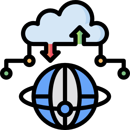 인터넷 Surang Lineal Color icon