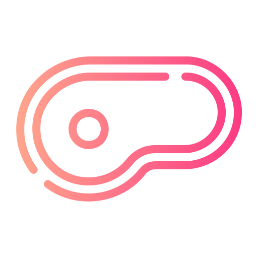 Steak Generic gradient outline icon