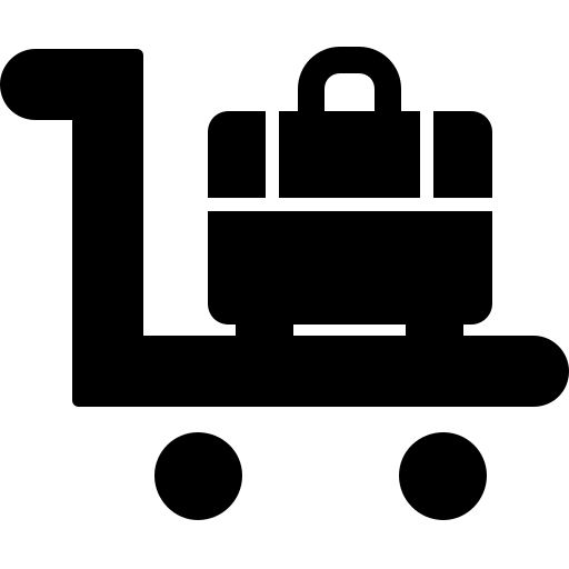 수하물 카트 Generic black fill icon