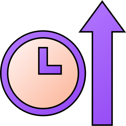 増加 Generic gradient lineal-color icon