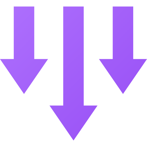 減少 Generic gradient fill icon