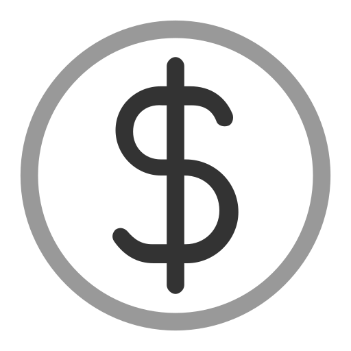 Доллар Generic color outline иконка