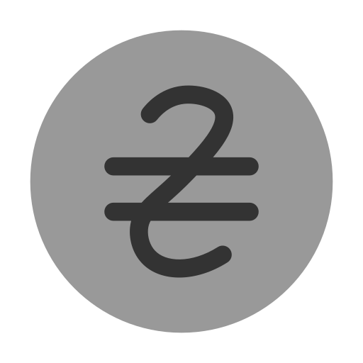 Hryvnia Generic color fill icon