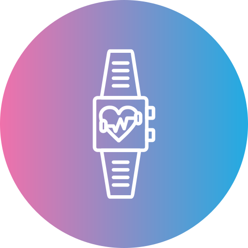 Fitness watch Generic gradient fill icon