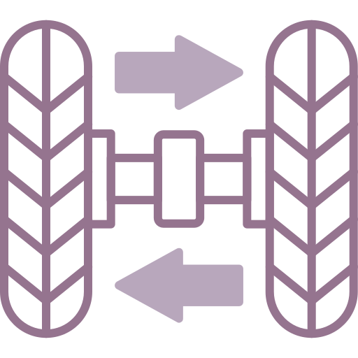 alineación de las ruedas Generic color lineal-color icono